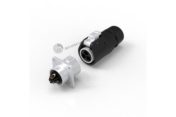 600V Copper Alloy Power Connector IP67-Rated For Harsh Environments