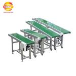 2 meter Belt Conveyor Machine PU Rubber Belt Conveyor SMT PVC Assembling Line for sale