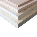 1220*2440 poplar core or combine core or hardwood core MR WBP glue melamine faced  plywood for cabinets for sale