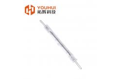 China Single Tube Clear Quartz Infrared Lamps For Industrial Heating And Drying Applications supplier
