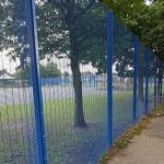 heavy gauge small hole welded wire mesh fence for Anti climb security fence 358 fence for sale