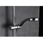 ROVATE Complete Shower System , Rainfall Shower Set Digital Temperature Controlled