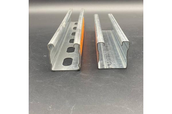 Roll Formed Slotted Strut Channel with Reinforcing Bar