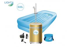 China Collapsible Portable Inflatable Bathtub With Non Slip Surface supplier