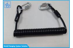 China Hanging 16mm Coil Ring 7x7 Retractable Tool Lanyard supplier