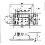 IGBT Power Module 6DI20D-040 POWER TRANSISTOR MODULE  FUJITSU IGBT Power Module for sale