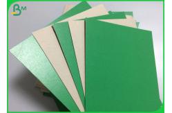 China FSC Certificated Green Coated One Side And Other Side Grey Uncoated Cardboard supplier