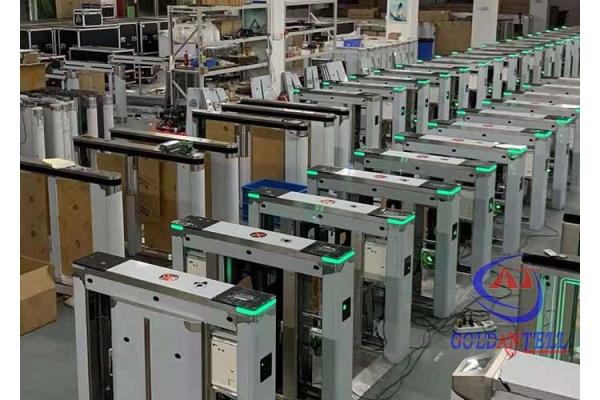 Anti Collision Security Turnstile Gate Face Recognition For Scenic