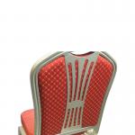 Stackable Steel Tube Stacking Chairs Wedding Modern Luxury Hotel  Banquet Chair