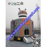 Multi Function Massive Inflatable Robot Game Bouncer Combo For Adult /  Kids