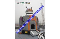 China Multi Function Massive Inflatable Robot Game Bouncer Combo For Adult /  Kids supplier