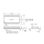 Integrated Circuit Chip Techinal Data - rev 1.9  MC68HC805PV8 MOTOROLA PLCC52 for sale