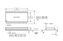 China Integrated Circuit Chip Techinal Data - rev 1.9  MC68HC805PV8 MOTOROLA PLCC52 supplier
