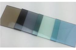 China 3-20mm Colored Tinted Float Glass Polished Surface supplier