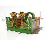 Inflatable  Jumping Castle Giraffe Theme Park for Kids Physical Development