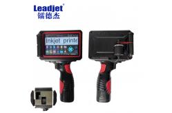 China Double Head Portable Inkjet Marking Machine , Handheld Coding Machine 45cc Volume supplier