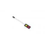 Red And Yellow Two Button Mini Membrane Switch Panel 20x40MM