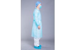 China Bacterial Proof PP Blue 25g Disposable Patient Exam Gowns supplier