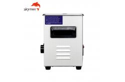 China Mechanical Panel Benchtop Ultrasonic Cleaner 180W 4.5L Portable Auto Parts supplier