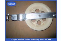 China Single Nylon Wheel Conductor Pulley Stringing Blocks For Transmission Line supplier