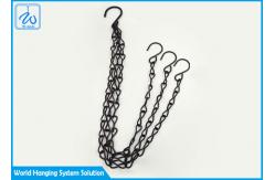 China S Shape Hook Chain Hanging Kit , Steel Plant Hanging Kit 12kg Bearing Load supplier