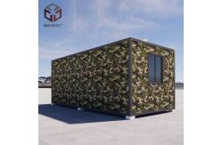 China Camouflage Assembled Portable Instant Expandable Tiny Homes 10ft supplier