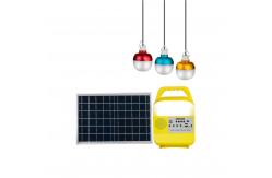China IP55 6V 8000mah Portable Solar Lighting Kits For Garage supplier
