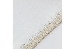 China Premium Medium Textured Hand Painted Primed Rain Dew Linen Canvas Roll supplier