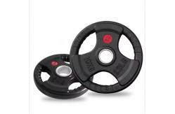 China Rubber Coated Weight Plate Set of 2 for Fitness and Exercise Equipment supplier