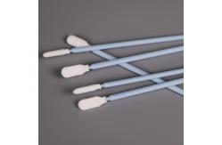 China Autoclavable Cleanroom Swab Double Layer Polyester Microfiber Swabs supplier