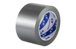 China 280mic Polyethylene Cloth Sticky Tape Silver Hot Melt supplier