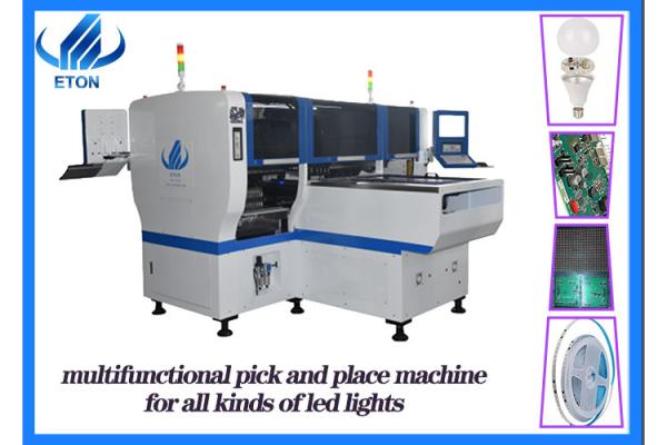 LED Light 8KW SMT Pick And Place Machine Multi Function Automatic 90000 CPH