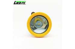 China T2 Wireless Cap Lamp 5000Lux Brightness 15Hours Durable Miner Lights for Underground supplier
