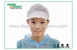 China Breathable PP Work Disposable Use Bouffant Surgical Caps For Protection supplier