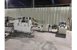 China PLC Automatic Pocket Paper Tissue Machine Production Line 8-12bags/min supplier