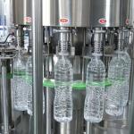 Automatic Bottle Filling Capping Machine Bottle Washing Filling And Sealing Machine PLC Control