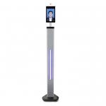 China 110cm Facial Recognition Temperature Measurement Stand With LED Strip factory