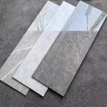 1200*470mm Marble Look Porcelain Tiles Full Body Polished Glazed Floor Stair Step Tiles for sale