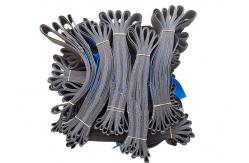 China EN1492-1 Black Flat Endness Webbing Sling Lifting Sling Webbing Strap 0.5T supplier