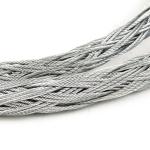 30KN 45KN 55KN Mesh Wire Rope Joint For Cable In Middle Slack Grip for sale