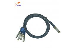 China 40G QSFP+ To QSFP+ DAC Direct Attach Cable 5 Meters Low Power Consumption supplier