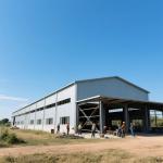 Prefab H-Section Steel Structure Workshop With Bridge Crane Anti-Corrosion for sale