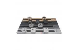 China High Quantity Wall Track Electrical Power Rail Hidden Kitchen Socket supplier