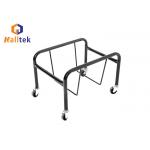 Four Wheel 2 Caster Stacking Shopping Basket Holder for sale