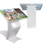 Horizontal LCD Advertising Displays , 55'' Digital Signage Kiosk 1920 X 1080 Pixels