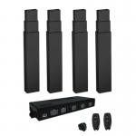 1235mm Fully Length Telescoplic Lifting Columns Synchronize Control System W/ Protection for sale