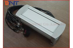 China UK Standard Desktop Conference Table Socket , Table Manual Rotating Power Outlet supplier