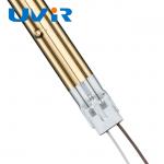 15x33mm IRP Infrared Lamp For Printing , Gold Coating Quartz Infrared Emitters for sale