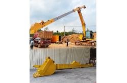 China Two Section Telescopic Boom For Excavator / Excavator Extendable Boom Arm supplier