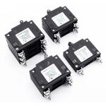 1 2 3 4 Pole Plug-in Type Electrical Circuit Black Bakelite Circuit Breaker for sale
